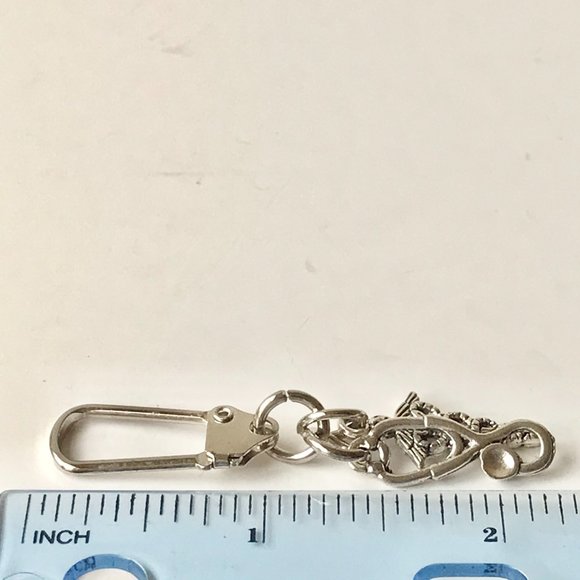 Medical Nursing Caduceus Stethoscope Zipper Pull Purse Charm Backpack MD RN RRT - Picture 8 of 9